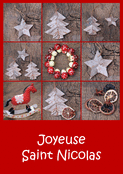 D&eacute;corations artisanales pour Saint Nicolas